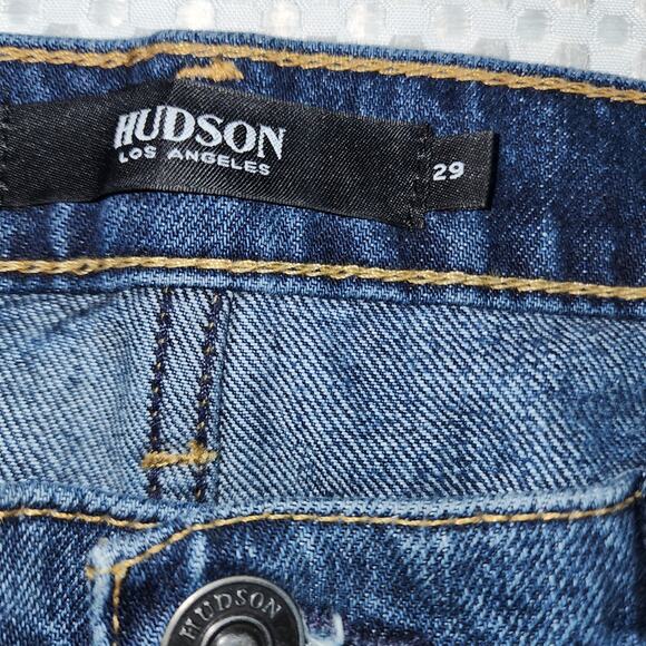 HUDSON LOS ANGELES EUC WOMEN'S SIZE 29 JESSI BOYFRIEND DENIM JEANS - Picture 5 of 11